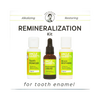 Handcrafted Uncle Harry’s remineralization kit featuring tooth powder, liquid with dropper, and miracle mouthwash in white and green bottles, part of Health & Wellness and USA Made collections.