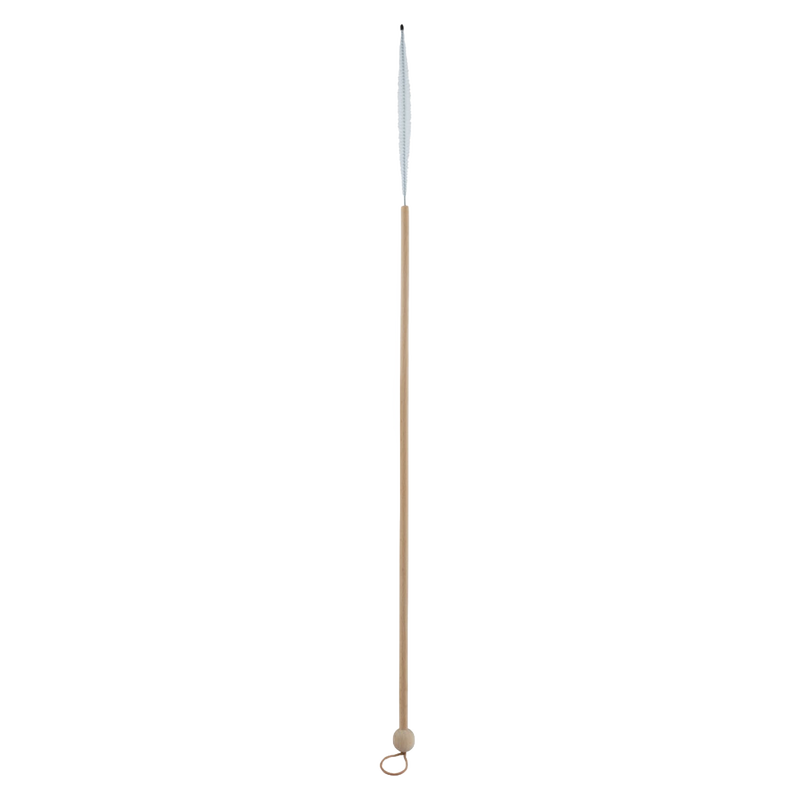 Long beechwood handled toe brush with soft nylon bristles designed for gentle, effective cleaning in Health & Wellness, Grooming and Personal Hygiene, and Best Sellers collections.