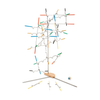 Handcrafted balance game featuring a metal and wooden structure with brightly colored rods and a rolling dice, perfect for Toys, Children's Toys, Games and Puzzles, and Best Sellers collections.