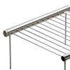 Close-up view of a stainless steel portable grill rack designed for compact outdoor cooking, ideal for camping, grilling, and included in Farm, Garden & Tool and Stoves collections.