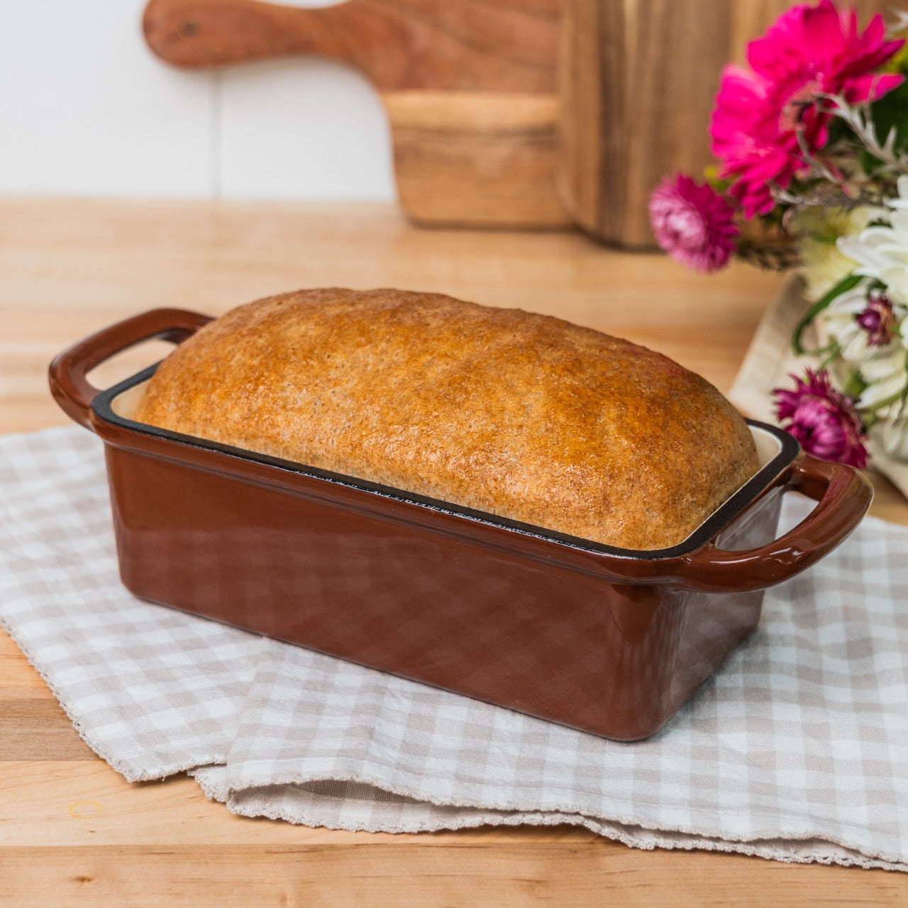 NutriMill Enameled Cast Iron Bread Pan