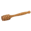 Handcrafted wooden honey dipper with grooves for controlled honey drizzling, ideal for Kitchen & Food, Kitchen Gadgets, Cooking and Baking Helpers, Storage and Serving, Best Sellers, and Promo Eligible collections.