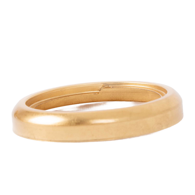 Brass burner collar with thread ring design, measuring 2-5/8 inches outer diameter, suitable for most glass lamp fonts, featured in Lamps & Lighting, Parts and Accessories, and Best Sellers collections.