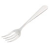 Polished 18/8 stainless steel blending fork with four wide blunt tines, designed for mixing and serving in Kitchen & Food, Cookware, Baking Supplies, and Best Sellers collections.