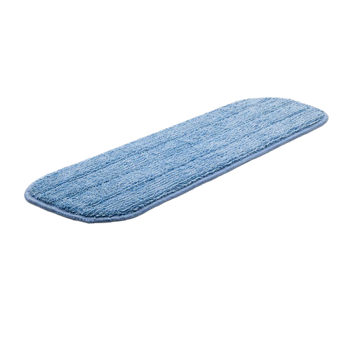 Light blue microfiber replacement mop head designed for deep cleaning hard floors, compatible with popular floor mops, ideal for Home & Decor and Household Cleaning collections.