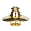 Polished brass top reflector designed to enhance and direct downward light from pressure lamps, featured in Lamps & Lighting, Parts and Accessories, Other Parts, Best Sellers, and Promo Eligible collections.