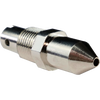 Close-up of a polished metal replacement part for pressure canners and cookers, designed for maintaining optimal function, featured in Kitchen & Food, Food Preservation, and Canning collections.