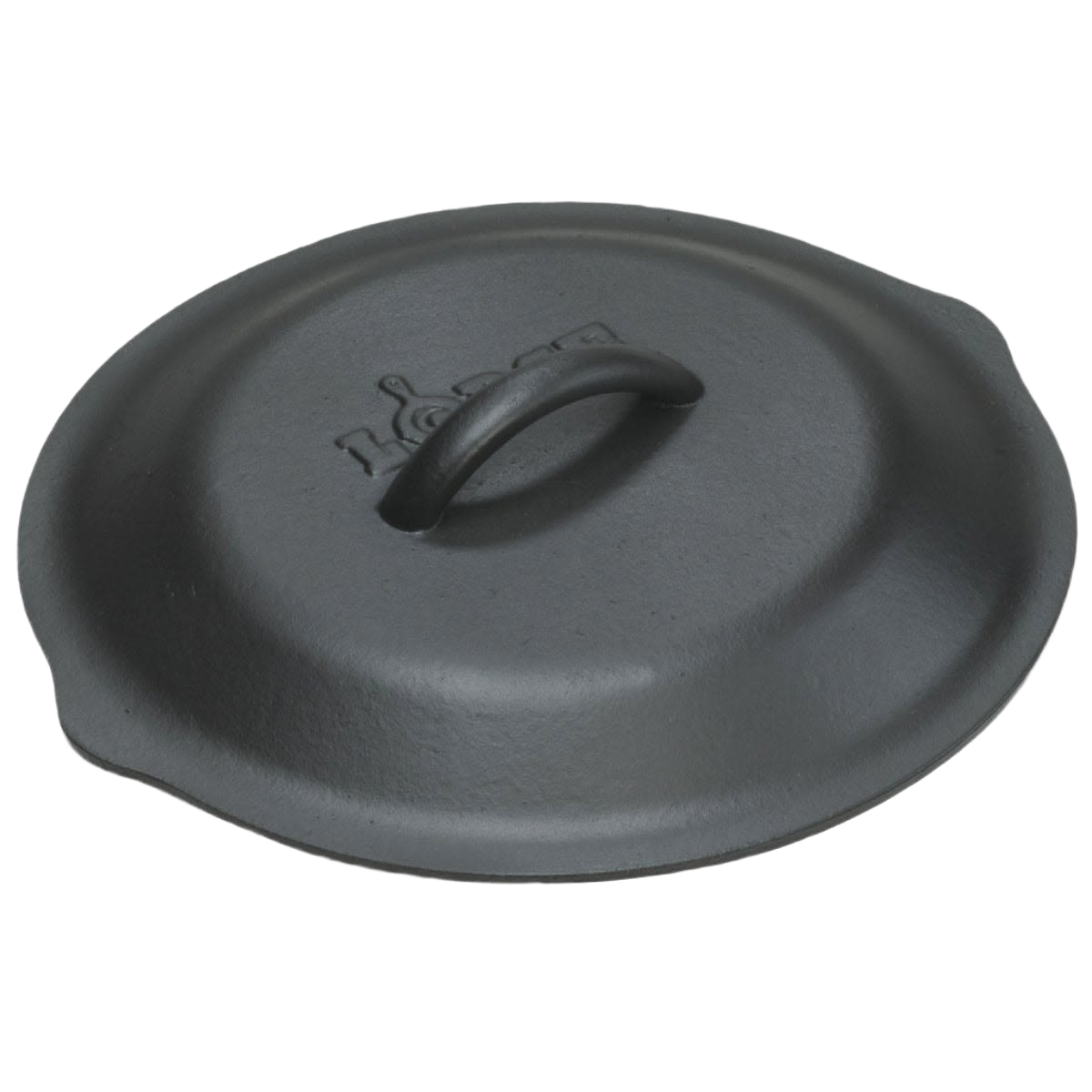 Unique handcrafted cast iron skillet lid featuring self-basting tips and a sturdy handle, seasoned with natural vegetable oil, ideal for Kitchen & Food, Cookware, Cast Iron, Best Sellers, and Promo Eligible collections.
