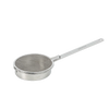 Stainless steel toasting pan with a ridged base and mesh screen, designed for even roasting of nuts and seeds, ideal for Kitchen & Food and Cookware collections.
