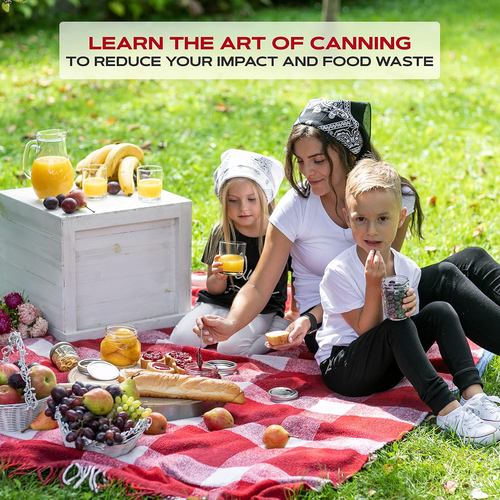 FORJARS Canning Lids for Regular or Wide Mouth Jars