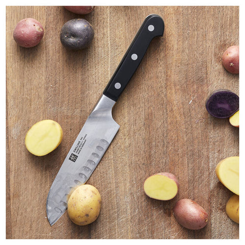 ZWILLING Pro 5.5-Inch Hollow-Edge Santoku Knife