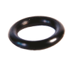 Black rubber O ring designed for a food mill shaft, suitable for Kitchen & Food, Food Prep, Food Mills, Best Sellers, and Promo Eligible collections.