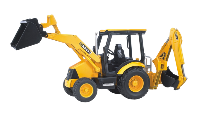 Bruder Toys JCB MIDI CX Backhoe Loader - 1:16 Scale