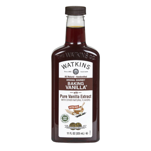 Handcrafted bottle of pure vanilla extract with rich flavor, made in USA, ideal for Kitchen & Food, Pantry, USA Made, Best Sellers, and Promo Eligible collections.