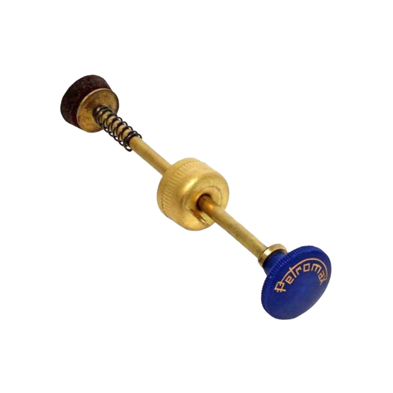 Complete brass pump with a blue knob engraved for Petromax lamps, suitable for various models, featured in Lamps & Lighting, Parts and Accessories, Other Parts, Best Sellers, and Promo Eligible collections.