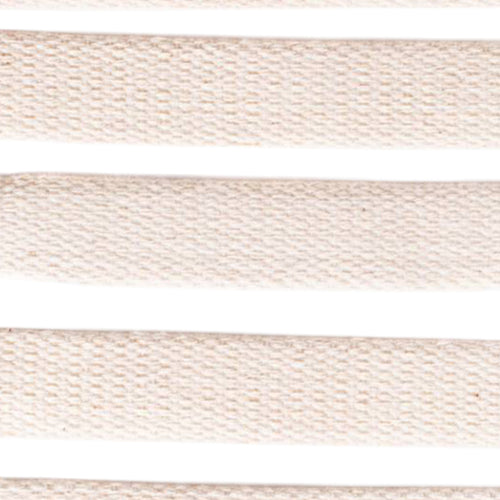 Close-up of handcrafted flat cotton wicks with tightly woven natural fibers, designed for efficient fuel flow in oil lamps, ideal for Farm, Garden & Tool and Emergency Supplies collections.