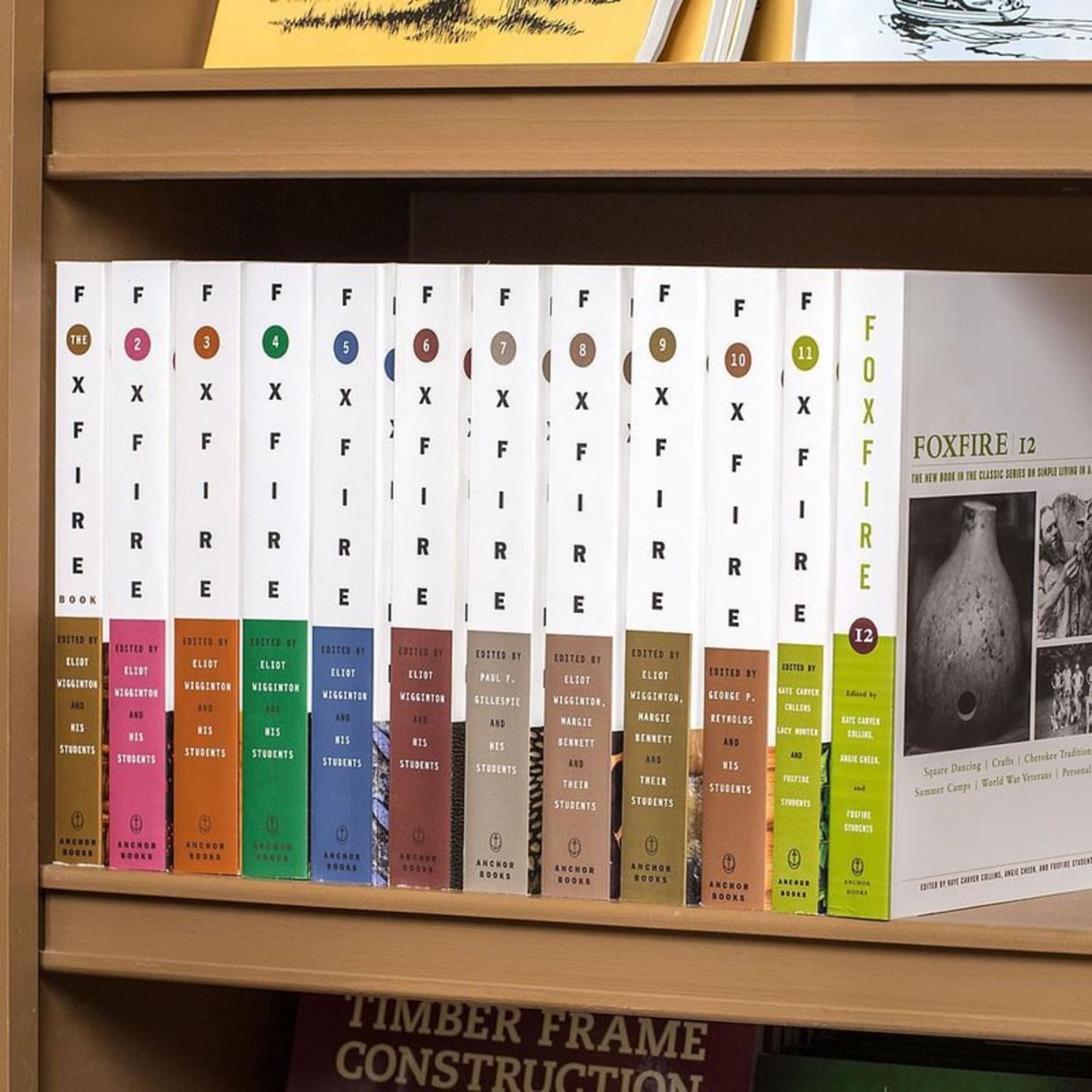 Complete set of 12 volumes from a handcrafted heritage book series highlighting Appalachian traditions, skills, and lifestyle, featured in Toys, Books & Games and Best Sellers collections.