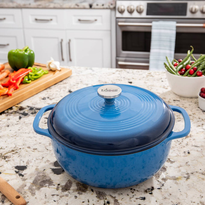 Lodge Enameled Cast Iron 6qt. Dutch Oven