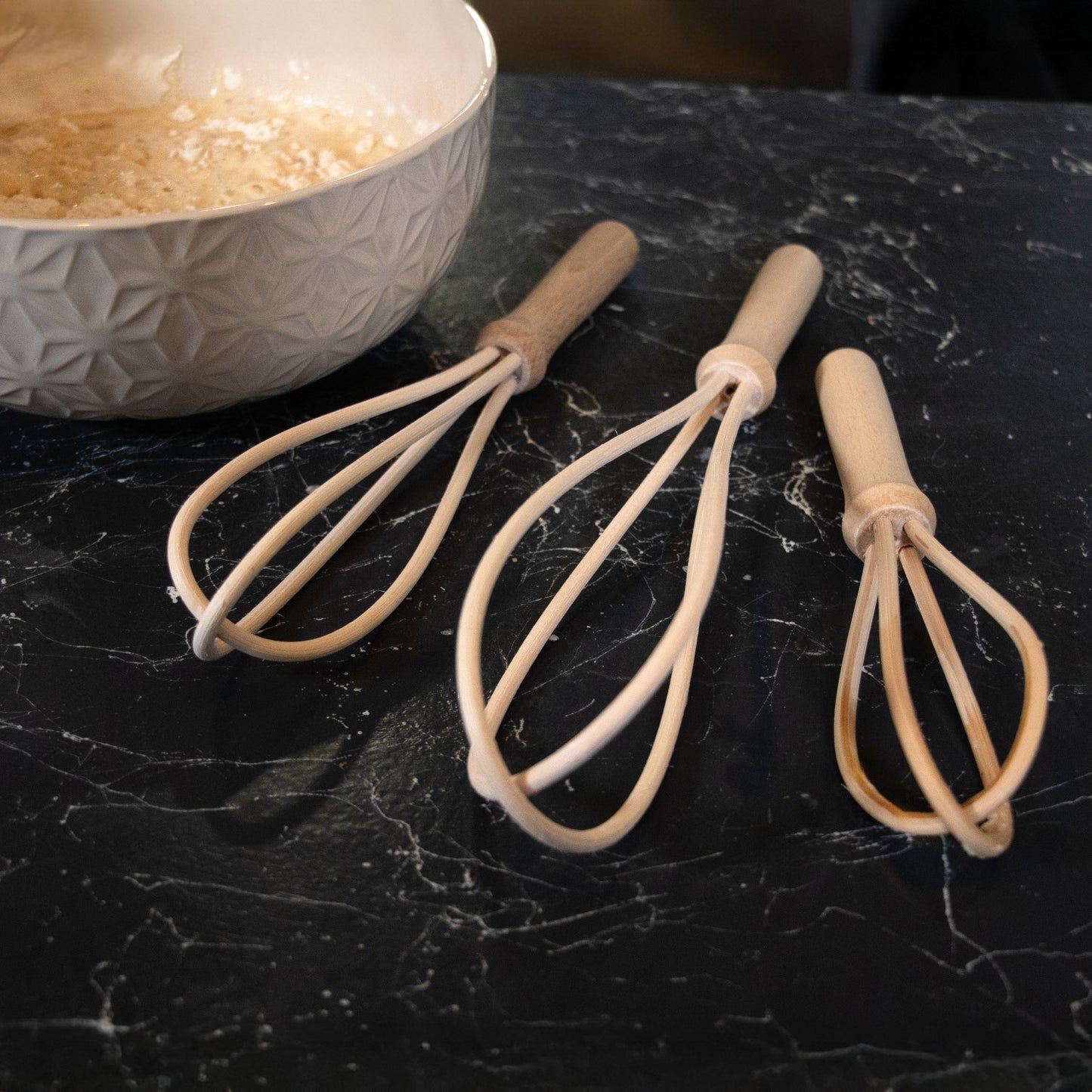 German-Made Beechwood Whisk