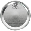 Silver-toned metal canning lid with Ball SureTight logo and date marking lines, designed for food preservation, part of Kitchen & Food and USA Made collections.