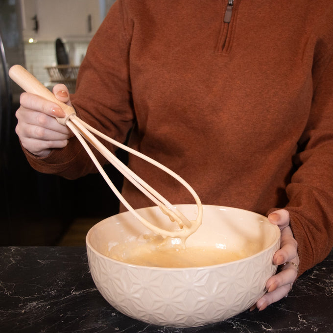German-Made Beechwood Whisk