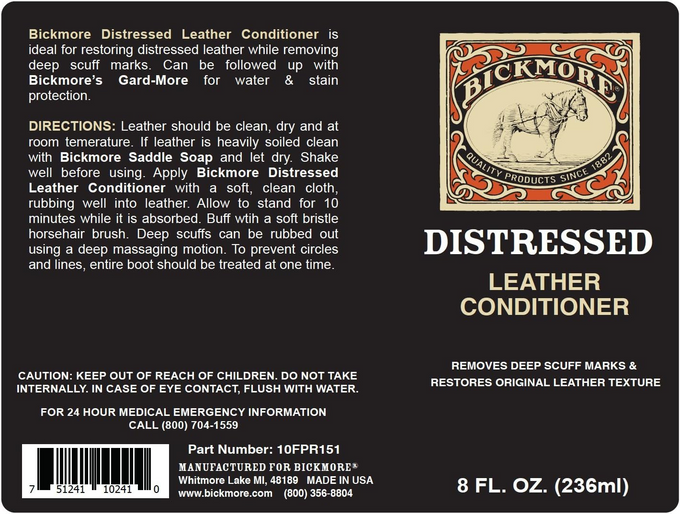 Bickmore Distressed Leather Conditioner