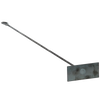 Long-handled metal scraper with a flat, rectangular blade designed for cleaning wood stoves, part of Stoves, Hearth Accessories, and Best Sellers collections, handcrafted quality.