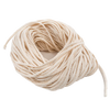 Natural cream-colored 24-ply flat-braid cotton wick bundle for taper and pillar candles, ideal for candlemaking, featured in Lamps & Lighting and Candlemaking Supplies collections.