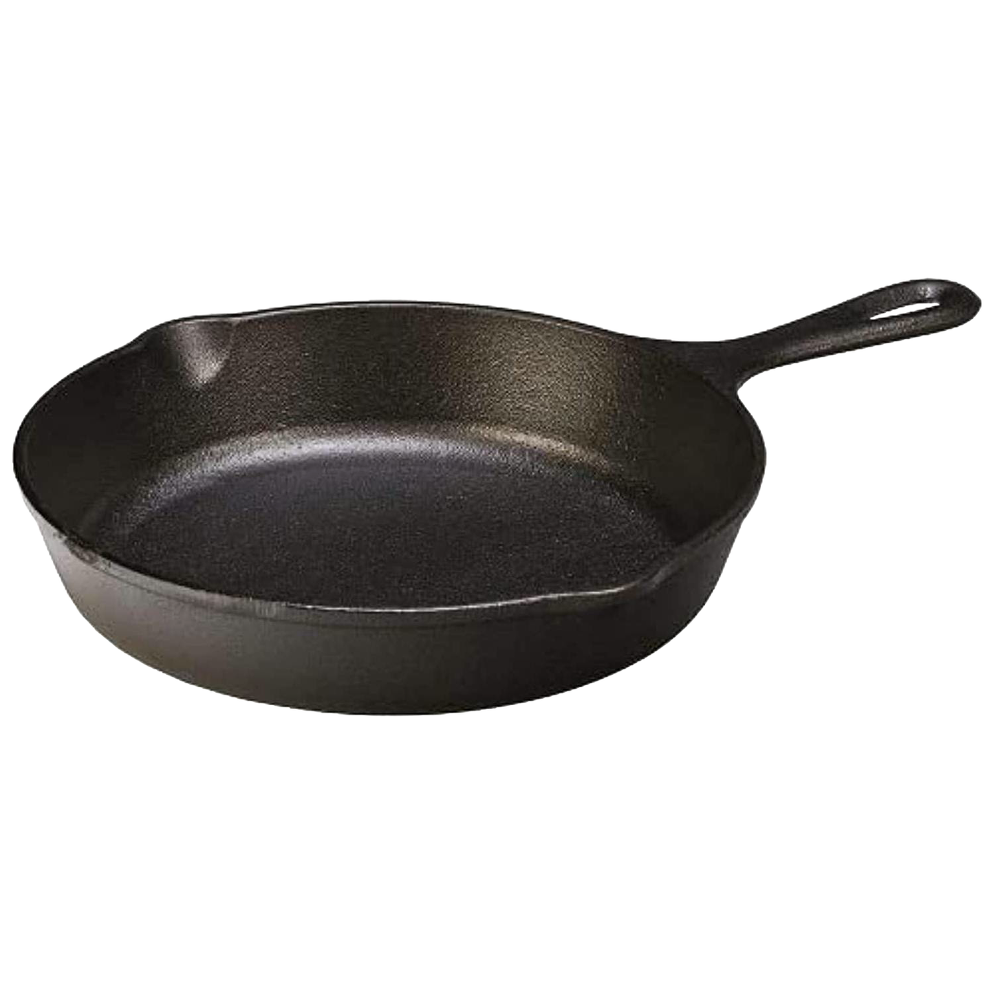 Handcrafted pre-seasoned cast iron skillet with a smooth surface and ergonomic handle, offering exceptional heat retention and durability for Kitchen & Food, Cookware, Cast Iron, Best Sellers, and Promo Eligible collections.