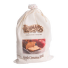Soft fabric drawstring bag of handcrafted Apple Cinnamon Bread mix with Lehman’s logo and rustic imagery, ideal for Kitchen & Food, Pantry, Dry Goods and Mixes, Best Sellers collections.