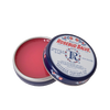 Open round metal tin of handcrafted Original Rosebud Salve in a petrolatum base with light rose scent, made in USA, featured in Health & Wellness and Health Remedies collections.