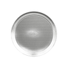 12-inch round aluminized steel pizza pan with fluted surface for even baking and crispy crusts, crafted in the USA, part of Kitchen & Food, Cookware, and Baking Supplies collections.