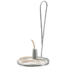 Handcrafted steel olive oil lamp element with braided cotton wick, designed for pint-sized jars, part of USA Made Lamps & Lighting, Olive Oil Lamps, and Wicks and Mantles collections.