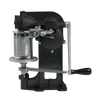 Manual hand-crank can sealer made of durable cast aluminum, designed to seal No. 2 cans quickly and efficiently, ideal for kitchen, food preservation, and canning use.
