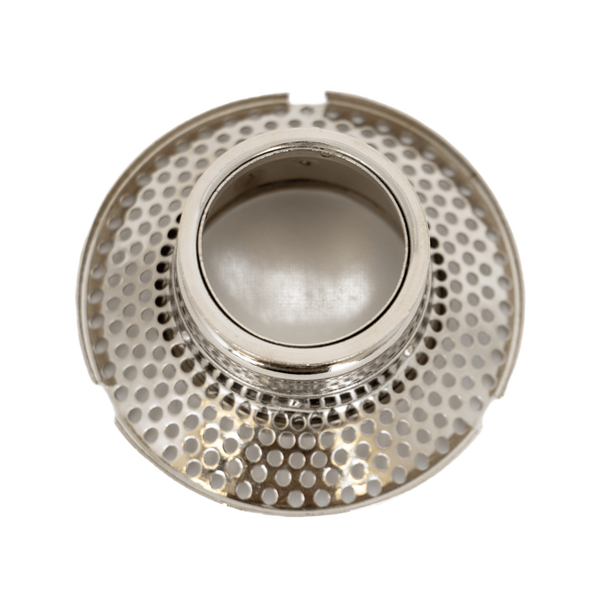 Handcrafted metal outer wick tube with perforated design, compatible with Aladdin lamp burners, featured in Lamps & Lighting, Parts and Accessories, Wicks and Mantles, Best Sellers, and Promo Eligible collections.