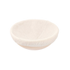 Handcrafted round rattan proofing basket with a removable cloth liner in natural tones, designed to support dough rising evenly, ideal for Kitchen & Food, Baking Supplies, and Bread Making collections.