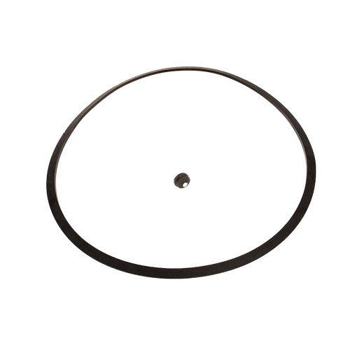 Flexible black sealing ring for pressure cookers, compatible with early Presto models, featured in kitchen, canning, and food preservation accessories collections.