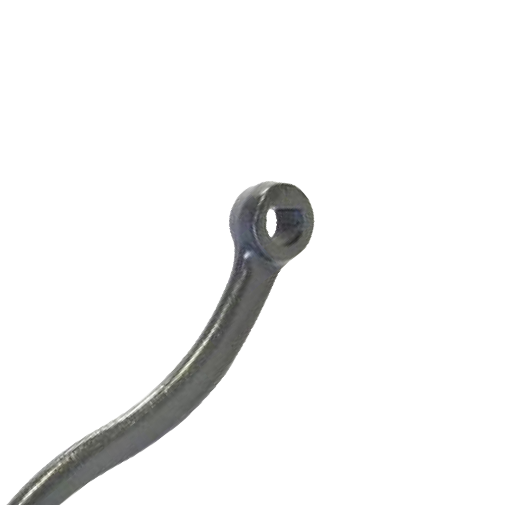 Handcrafted metal hand crank with a smooth ergonomic grip, designed for specialty butchering and kitchen equipment, made in USA, ideal for Specialty Equipment and Best Sellers collections.