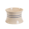 Handmade stoneware vinegar crock with a classic blue stripe design, crafted in USA, perfect for Kitchen & Food, Storage and Serving, Best Sellers, Promo Eligible collections.
