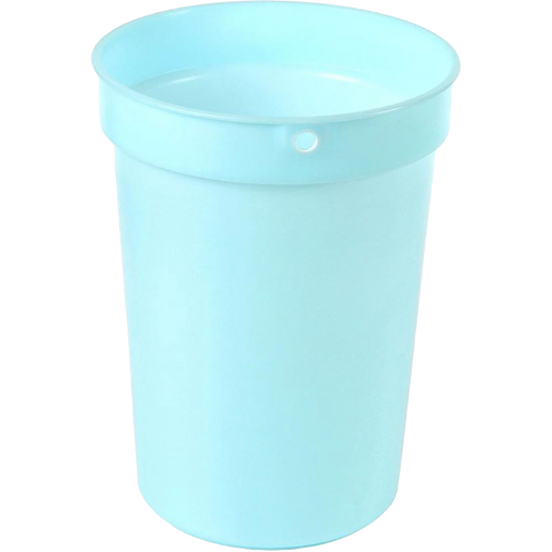 Light blue 3-gallon sap bucket made from high-impact polypropylene, designed for orchard and maple syrup sugaring, featured in Farm, Garden & Tool and Promo Eligible collections.