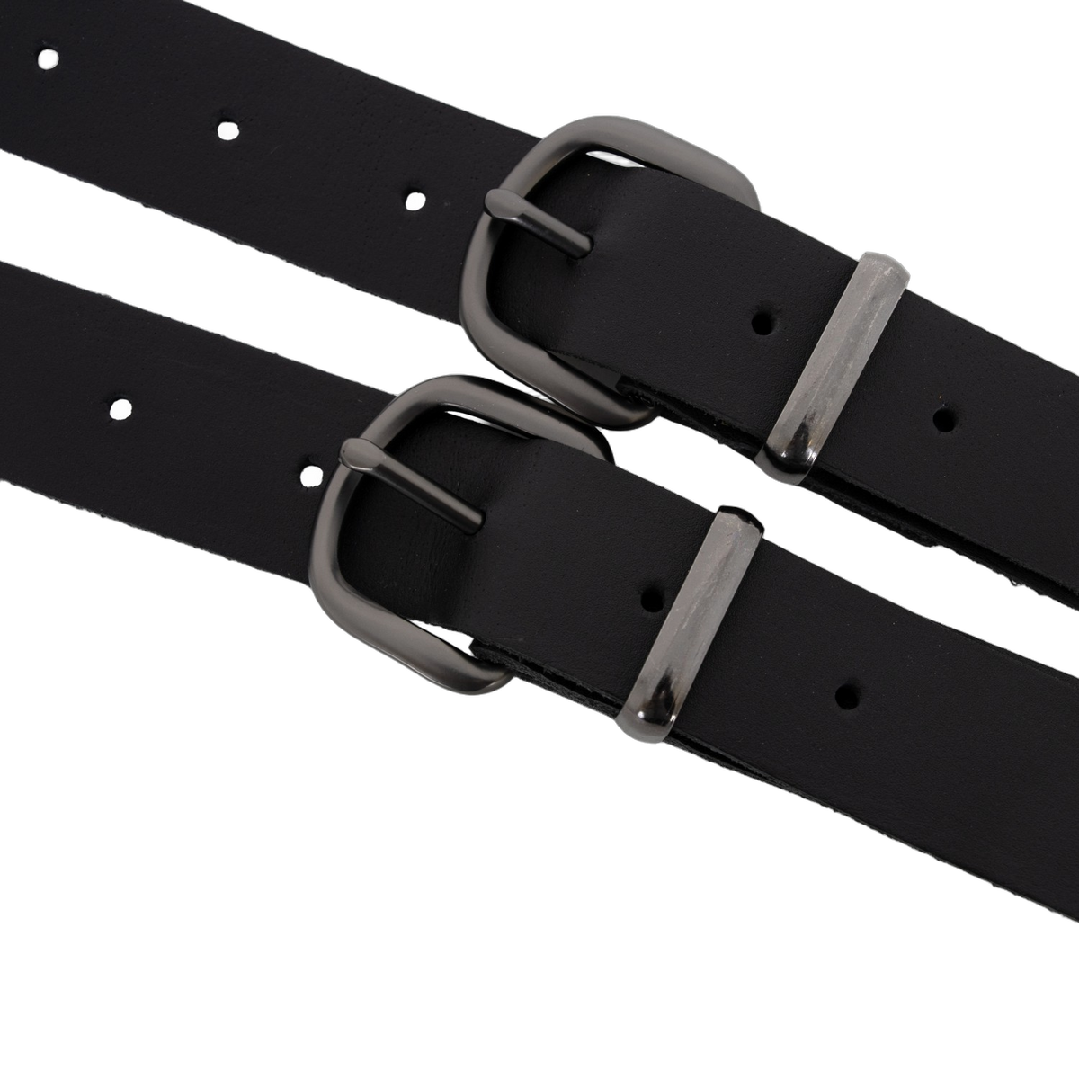 Amish-Made Leather Suspenders with Trigger Snaps