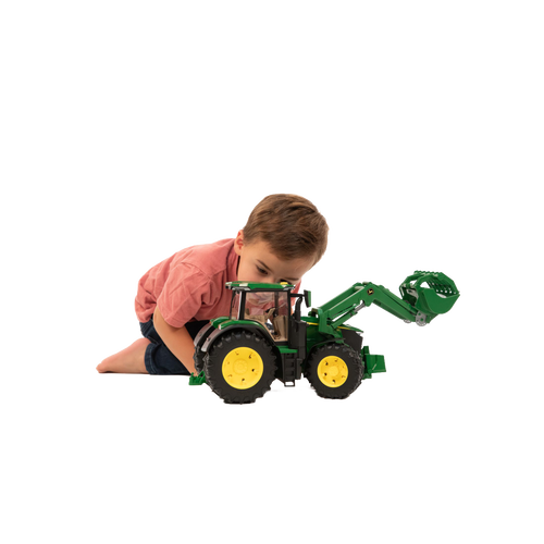 Bruder Toys John Deere 7R 350 Tractor with Front Loader