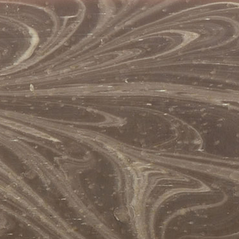 Close-up of a handcrafted natural soap bar featuring a marbled swirl pattern in soft brown tones, made in small batches in the USA, fitting Health & Wellness and Soaps collections.