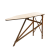 Handcrafted Amish wooden ironing board featuring durable maple and birch construction, designed for Home & Decor, Laundry Supplies, Dryers and Drying Accessories, USA Made, and Amish Made collections.