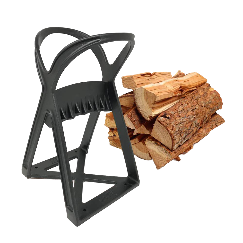 Durable kindling splitter with wide mouth design for safely cutting logs into firewood, ideal for Farm, Garden & Tool and Wood Cutting and Hauling collections.