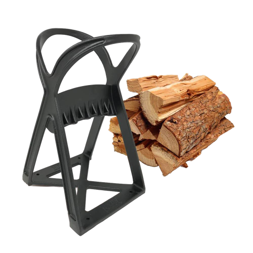 Durable kindling splitter with wide mouth design for safely cutting logs into firewood, ideal for Farm, Garden & Tool and Wood Cutting and Hauling collections.