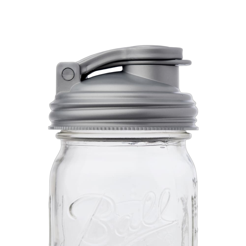 reCAP Mason Jar Pour Lid with Carry Loop - Regular Mouth