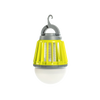 Rechargeable mosquito killer lantern with bright LED light and ultraviolet mosquito trap, featuring a convenient hook for hanging, ideal for camping, outdoor pest control, and emergency use.