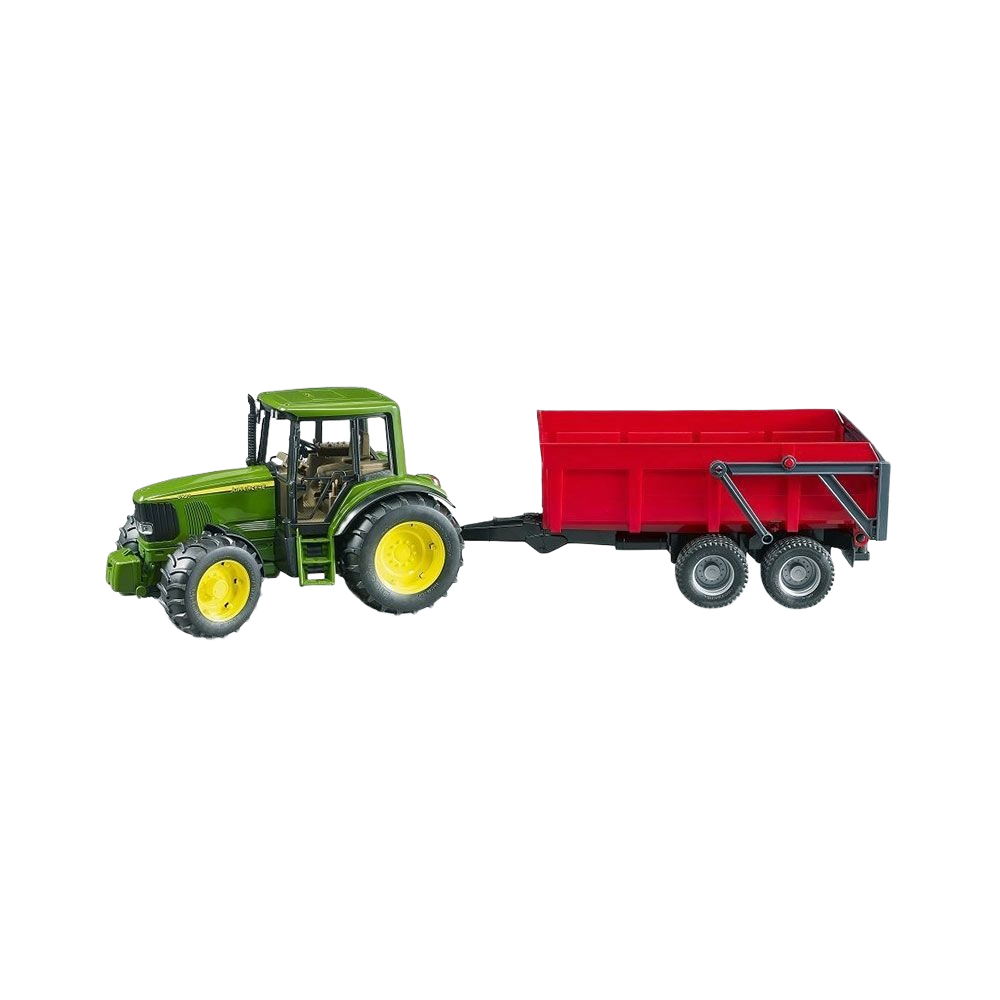 Bruder Toys John Deere 6920 Tractor with Tipping Trailer