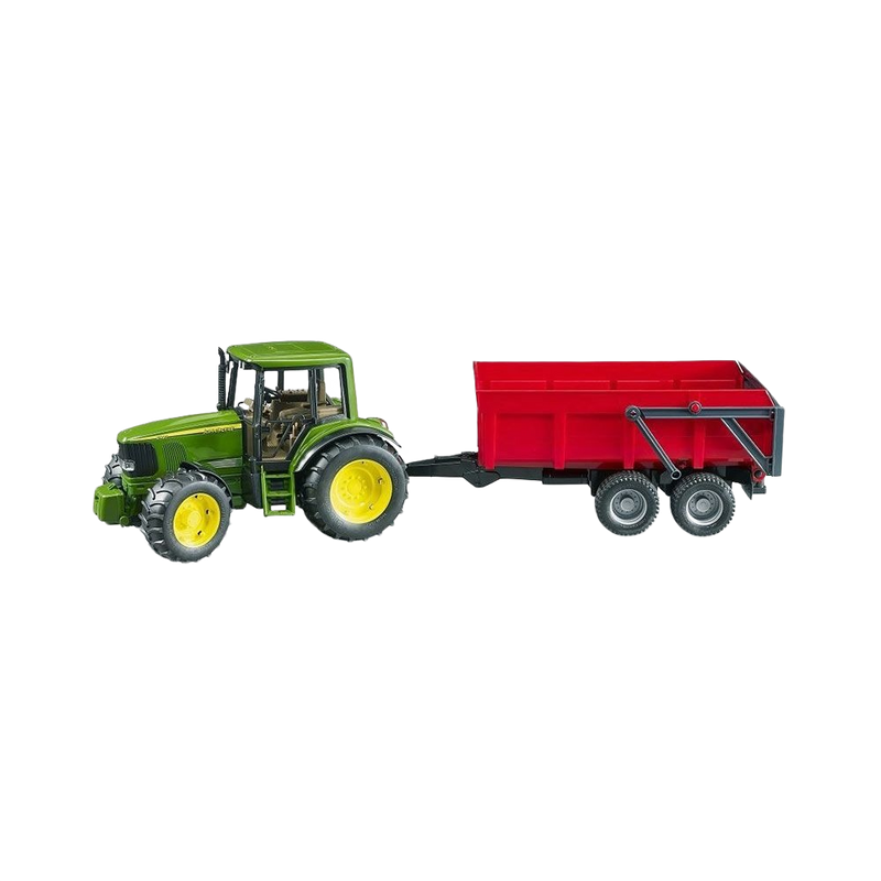 Bruder Toys John Deere 6920 Tractor with Tipping Trailer